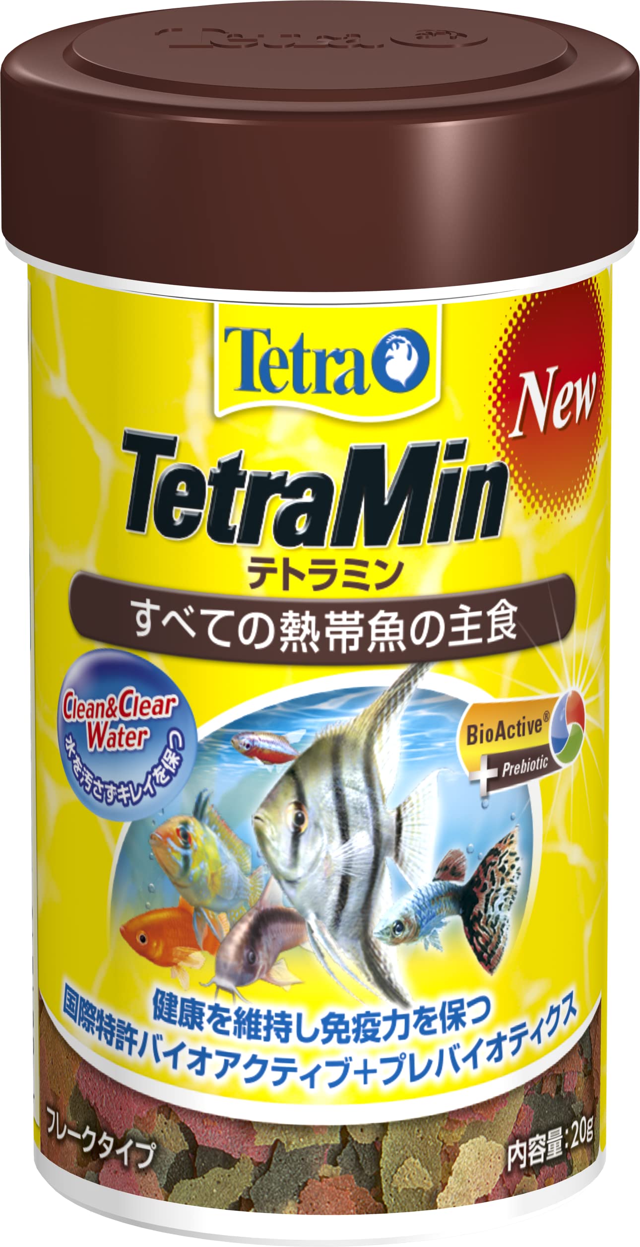 Amazon | テトラ (Tetra) テトラミン20g 熱帯魚の主食 水を汚さず